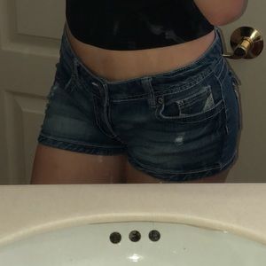 jean shorts